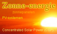 Zonne-energie, zonnepanelen, PV-systemen, CSP